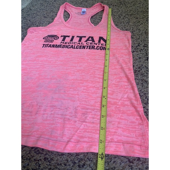 Over the Limit Apparel pink graphic tank size S - Picture 4 of 6